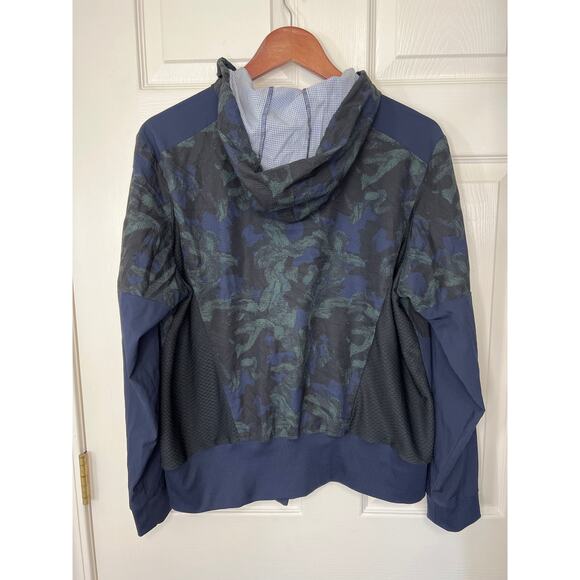 ZYIA Active Womens Lightweight Full Zip Evening Paradise Hooded Mesh Jacket XL - Picture 5 of 9